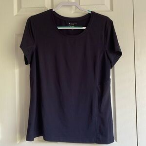 Tek Gear Dry Tek XL blue Short Sleeve Women Athletic Shirt